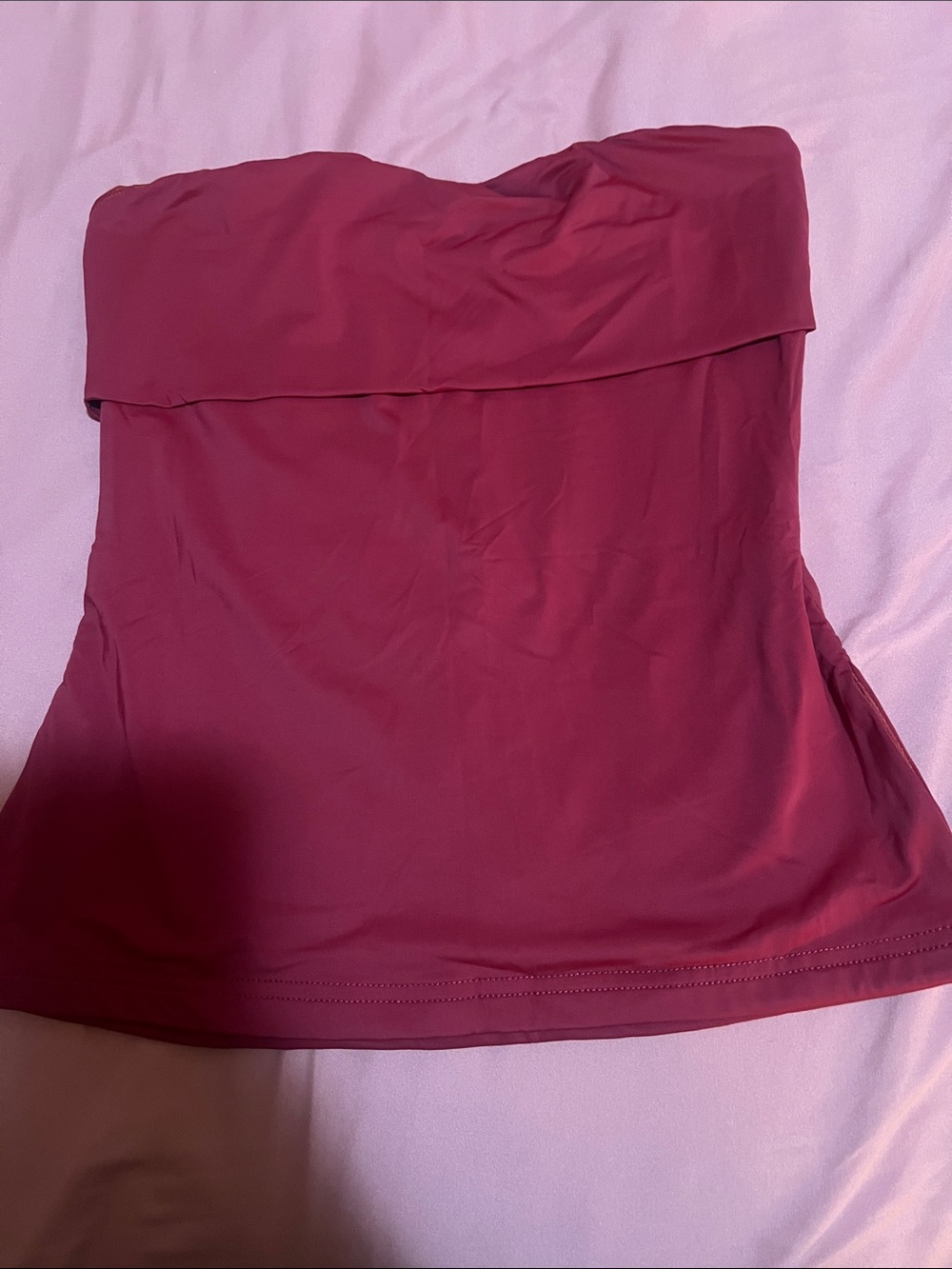 Princess Polly Strapless Tube Top in Rose